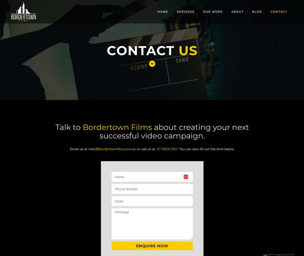 Case Study - Bordertown Fils - Contact.