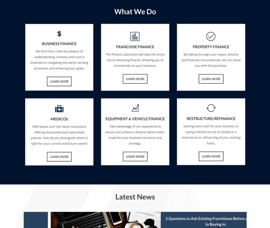 Case Study - Finance Specialists - Services